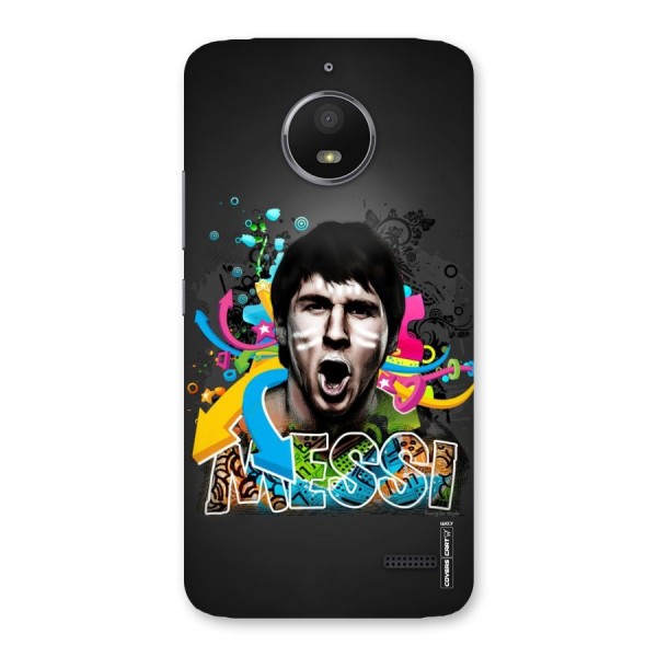 Messi For Argentina Back Case for Moto E4