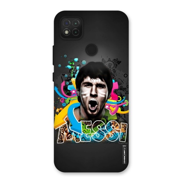 Messi For Argentina Back Case for Redmi 9C