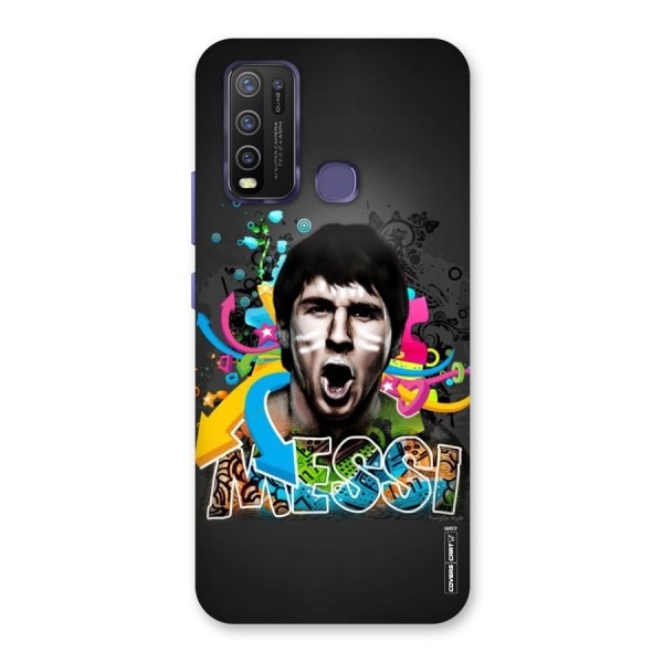 Messi For Argentina Back Case for Vivo Y30