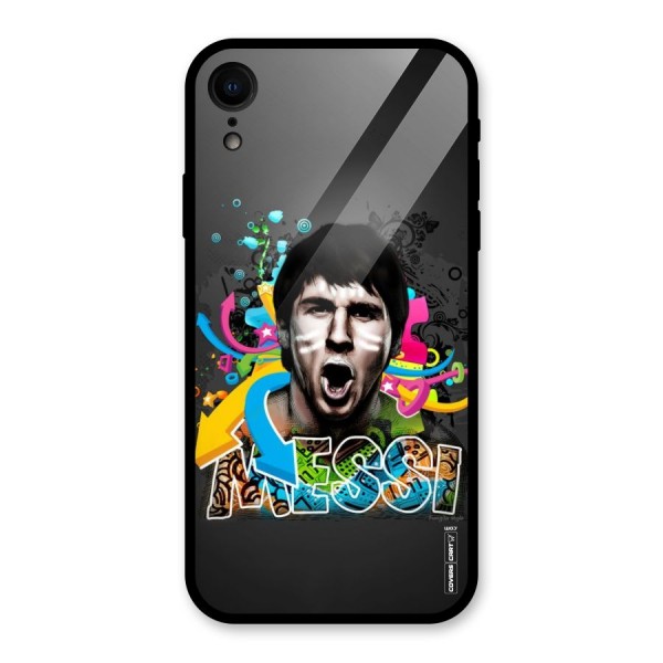 Messi For Argentina Glass Back Case for XR