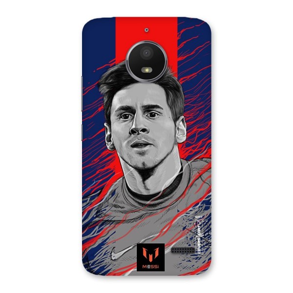 Messi For FCB Back Case for Moto E4