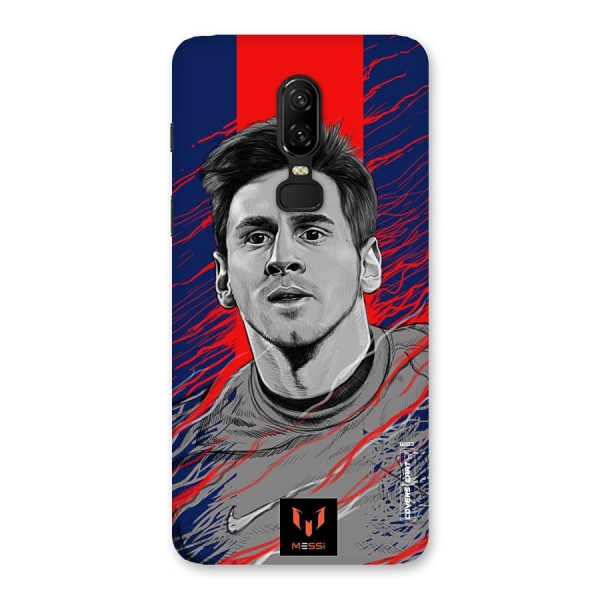 Messi For FCB Back Case for OnePlus 6