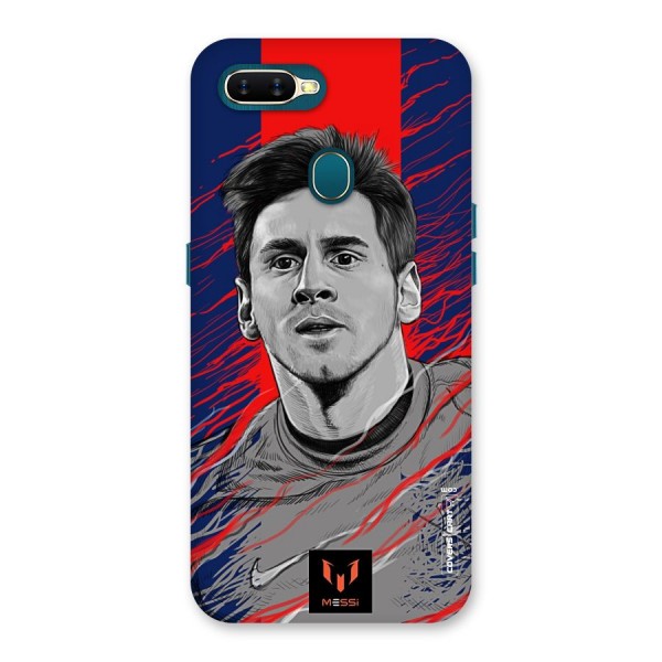 Messi For FCB Back Case for Oppo A12