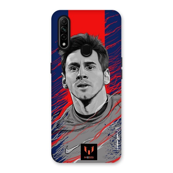 Messi For FCB Back Case for Oppo A31