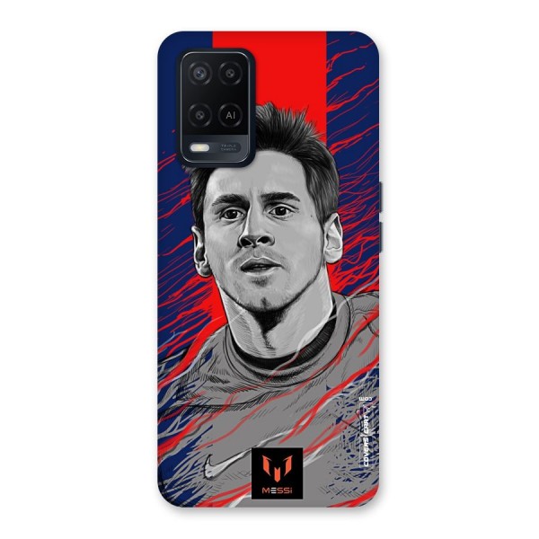 Messi For FCB Back Case for Oppo A54