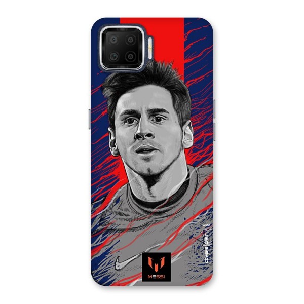 Messi For FCB Back Case for Oppo F17