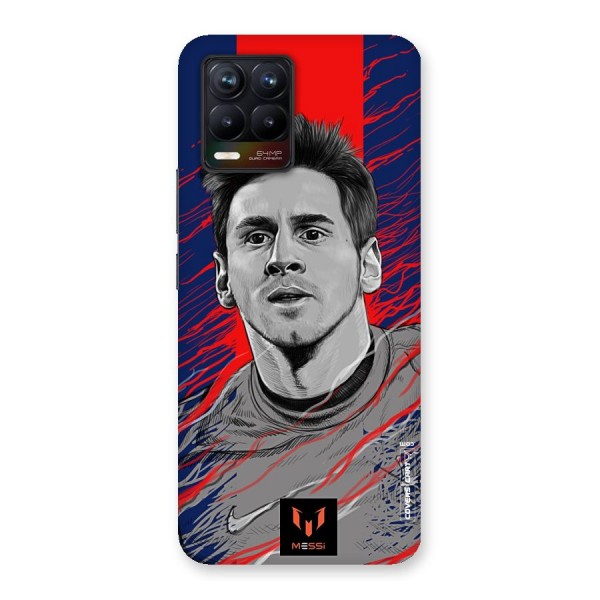 Messi For FCB Back Case for Realme 8