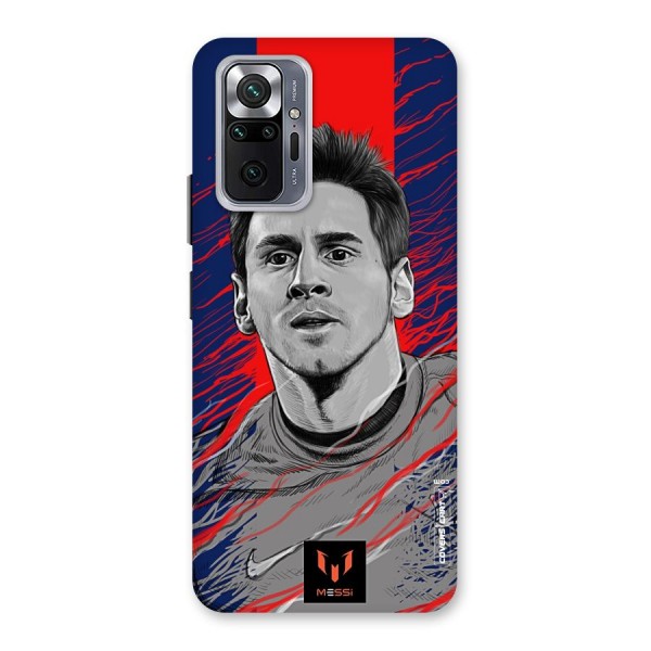 Messi For FCB Back Case for Redmi Note 10 Pro
