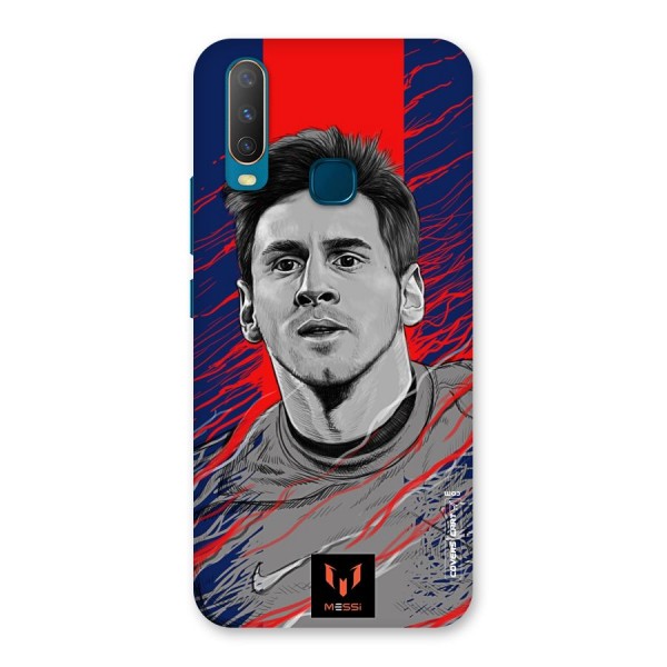 Messi For FCB Back Case for Vivo Y15