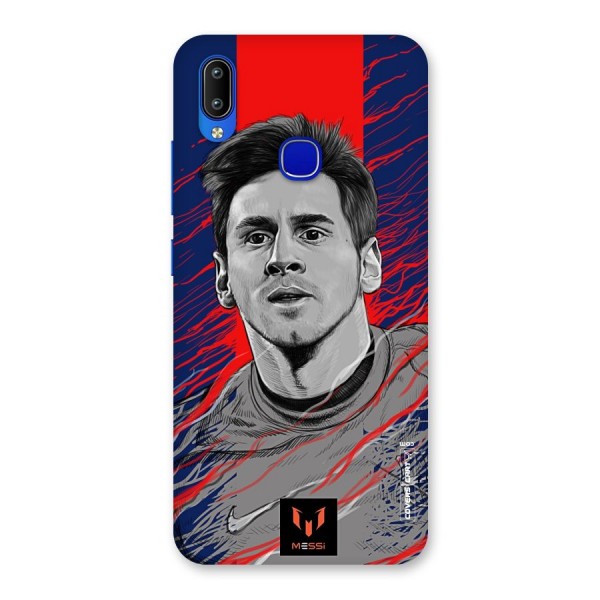 Messi For FCB Back Case for Vivo Y91