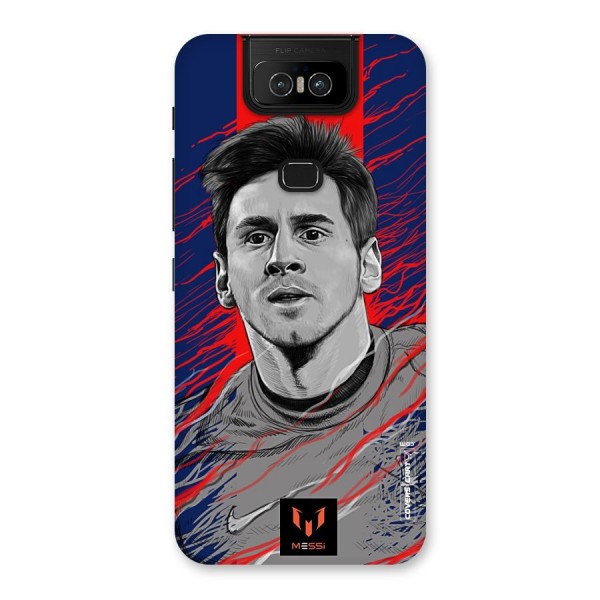 Messi For FCB Back Case for Zenfone 6z