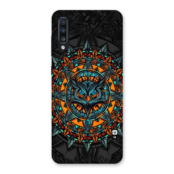 Mighty Owl Artwork Back Case for Galaxy A70s