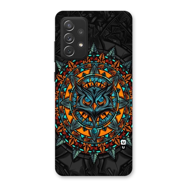 Mighty Owl Artwork Back Case for Galaxy A72