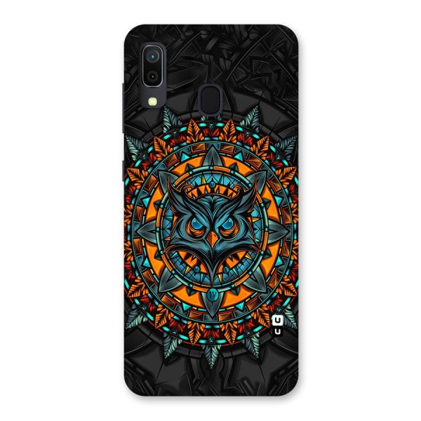 Mighty Owl Artwork Back Case for Galaxy M10s