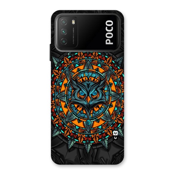 Mighty Owl Artwork Back Case for Poco M3