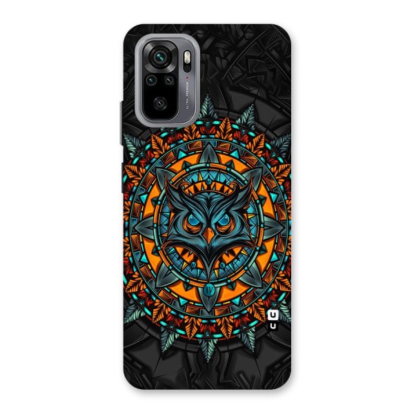 Mighty Owl Artwork Back Case for Redmi Note 10