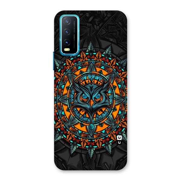 Mighty Owl Artwork Back Case for Vivo Y20s