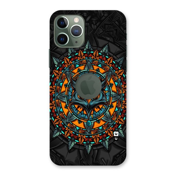Mighty Owl Artwork Back Case for iPhone 11 Pro Logo  Cut