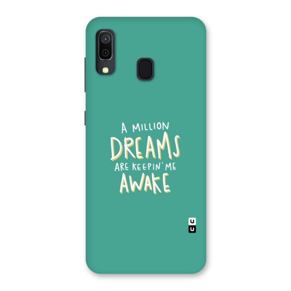 Million Dreams Back Case for Galaxy A20