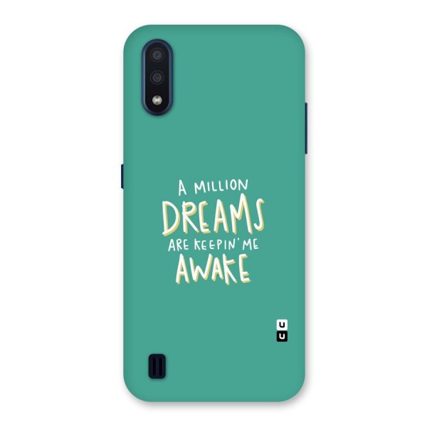 Million Dreams Back Case for Galaxy M01