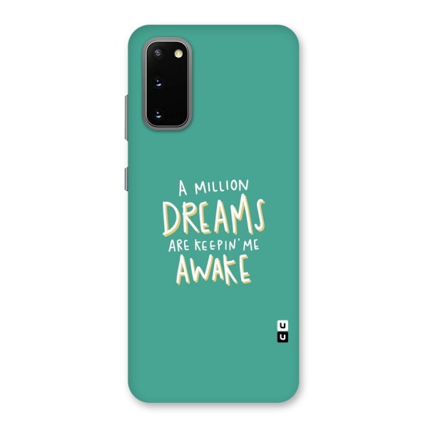 Million Dreams Back Case for Galaxy S20