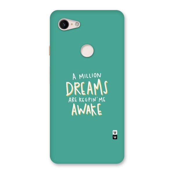 Million Dreams Back Case for Google Pixel 3 XL