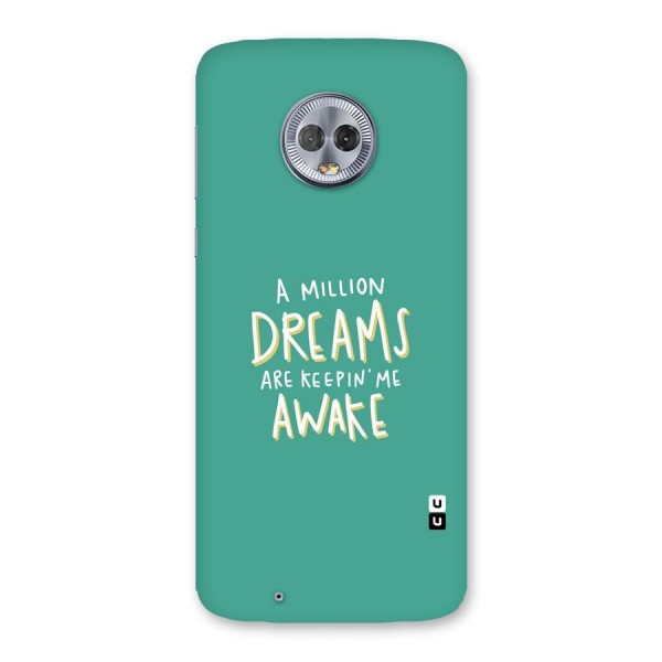 Million Dreams Back Case for Moto G6