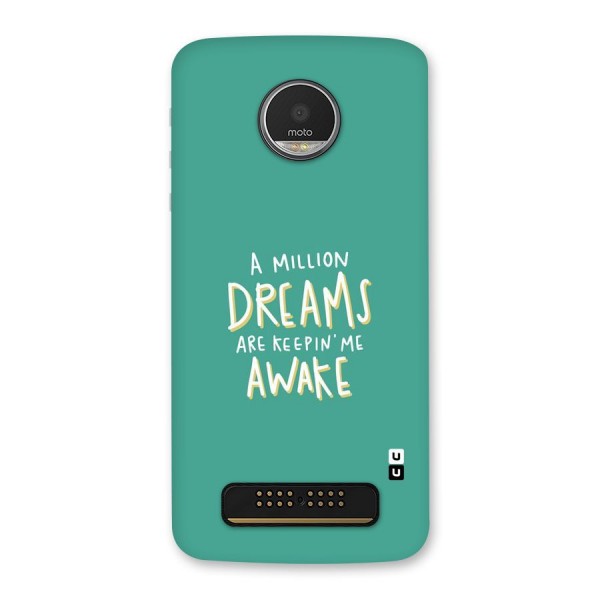 Million Dreams Back Case for Moto Z Play