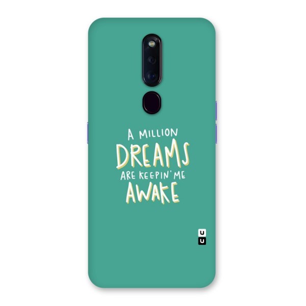 Million Dreams Back Case for Oppo F11 Pro