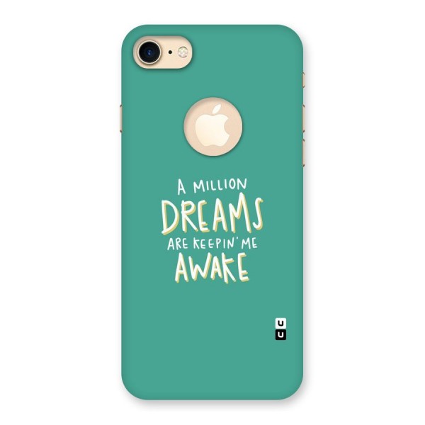 Million Dreams Back Case for iPhone 8 Logo Cut