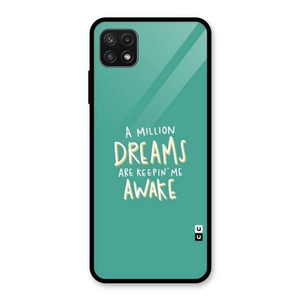 Million Dreams Glass Back Case for Galaxy A22 5G