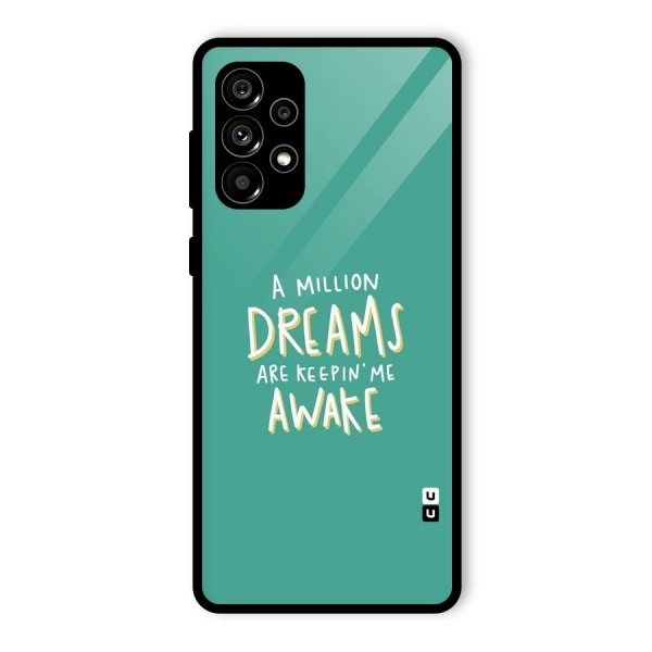 Million Dreams Glass Back Case for Galaxy A73 5G