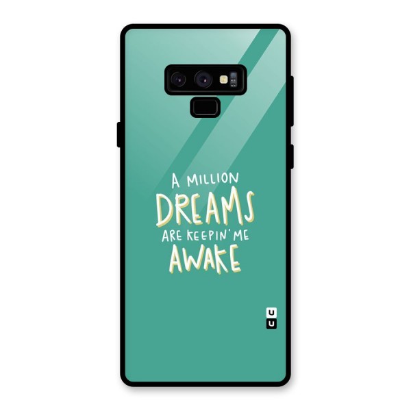 Million Dreams Glass Back Case for Galaxy Note 9