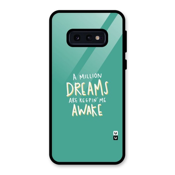 Million Dreams Glass Back Case for Galaxy S10e