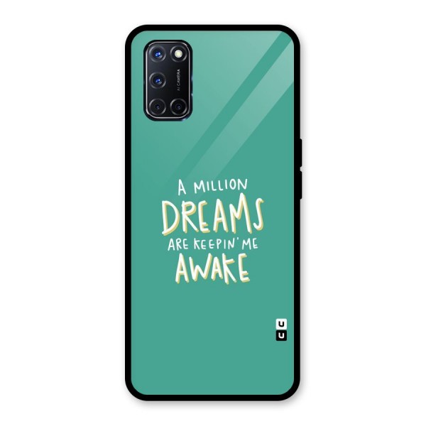 Million Dreams Glass Back Case for Oppo A52