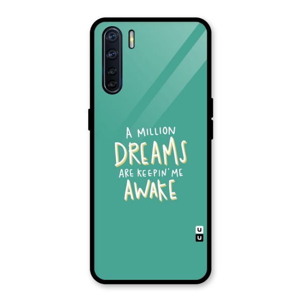 Million Dreams Glass Back Case for Oppo F15