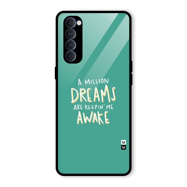 Million Dreams Glass Back Case for Oppo Reno4 Pro