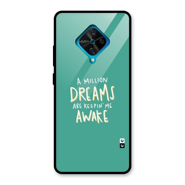 Million Dreams Glass Back Case for Vivo S1 Pro