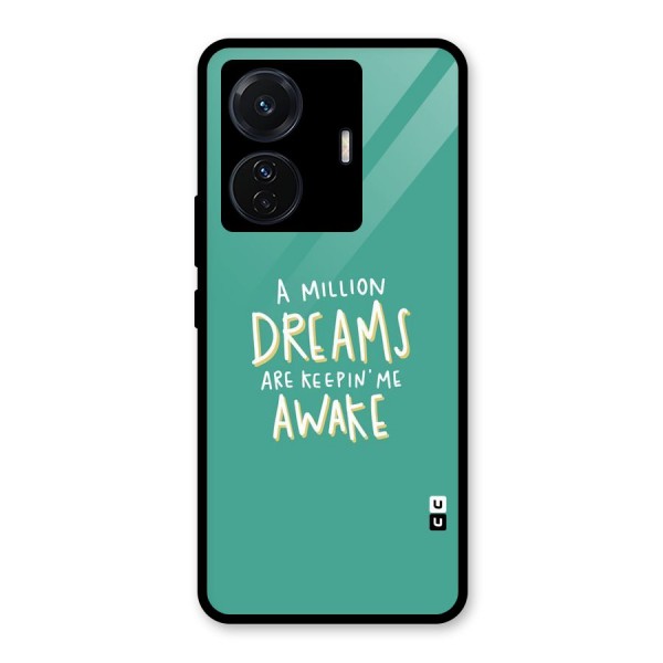 Million Dreams Glass Back Case for Vivo T1 Pro