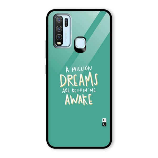 Million Dreams Glass Back Case for Vivo Y30