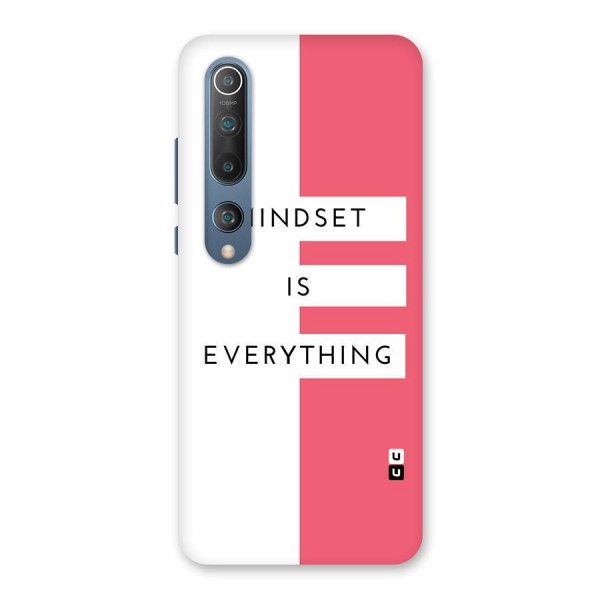 Mindset is Everything Back Case for Mi 10