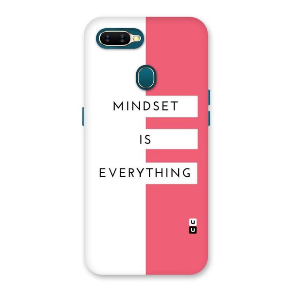 Mindset is Everything Back Case for Oppo A12