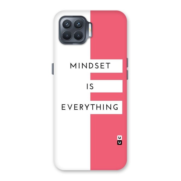 Mindset is Everything Back Case for Oppo F17 Pro