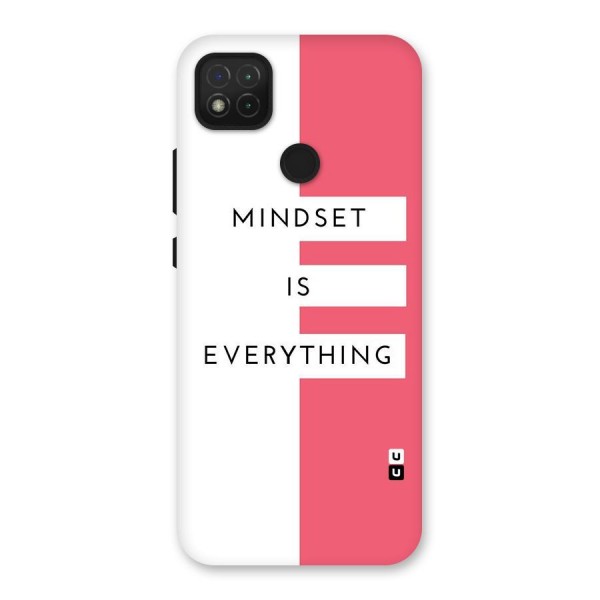 Mindset is Everything Back Case for Redmi 9C