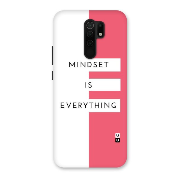 Mindset is Everything Back Case for Redmi 9 Prime