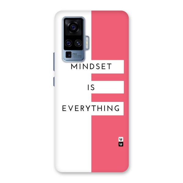 Mindset is Everything Back Case for Vivo X50 Pro