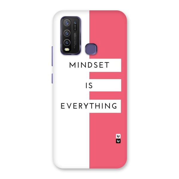 Mindset is Everything Back Case for Vivo Y30