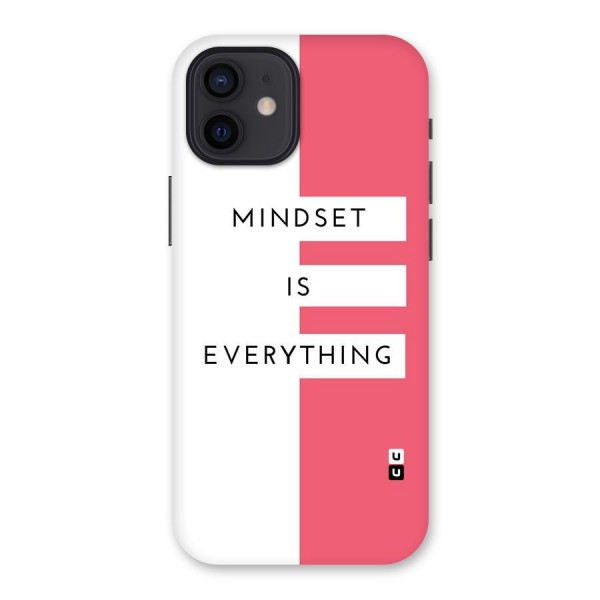 Mindset is Everything Back Case for iPhone 12