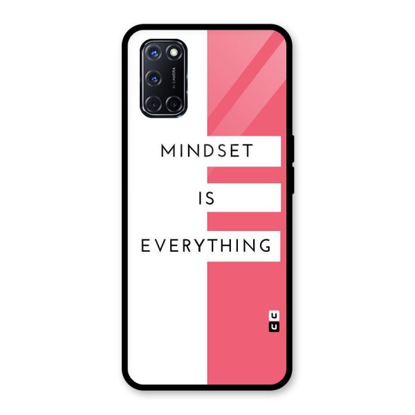 Mindset is Everything Glass Back Case for Oppo A52