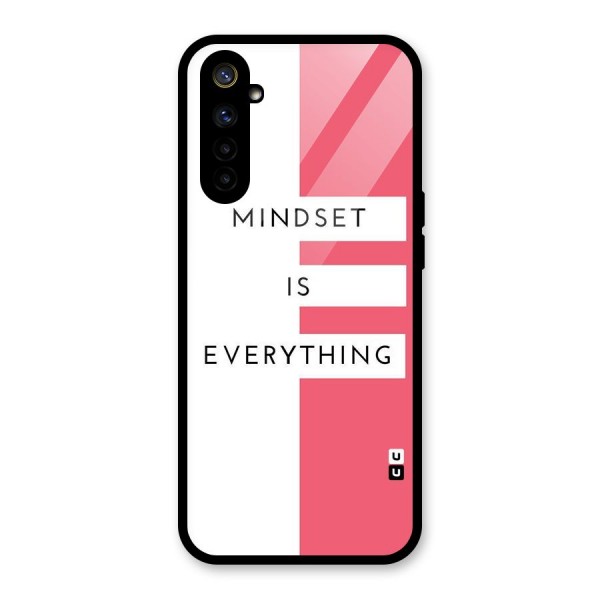 Mindset is Everything Glass Back Case for Realme 6